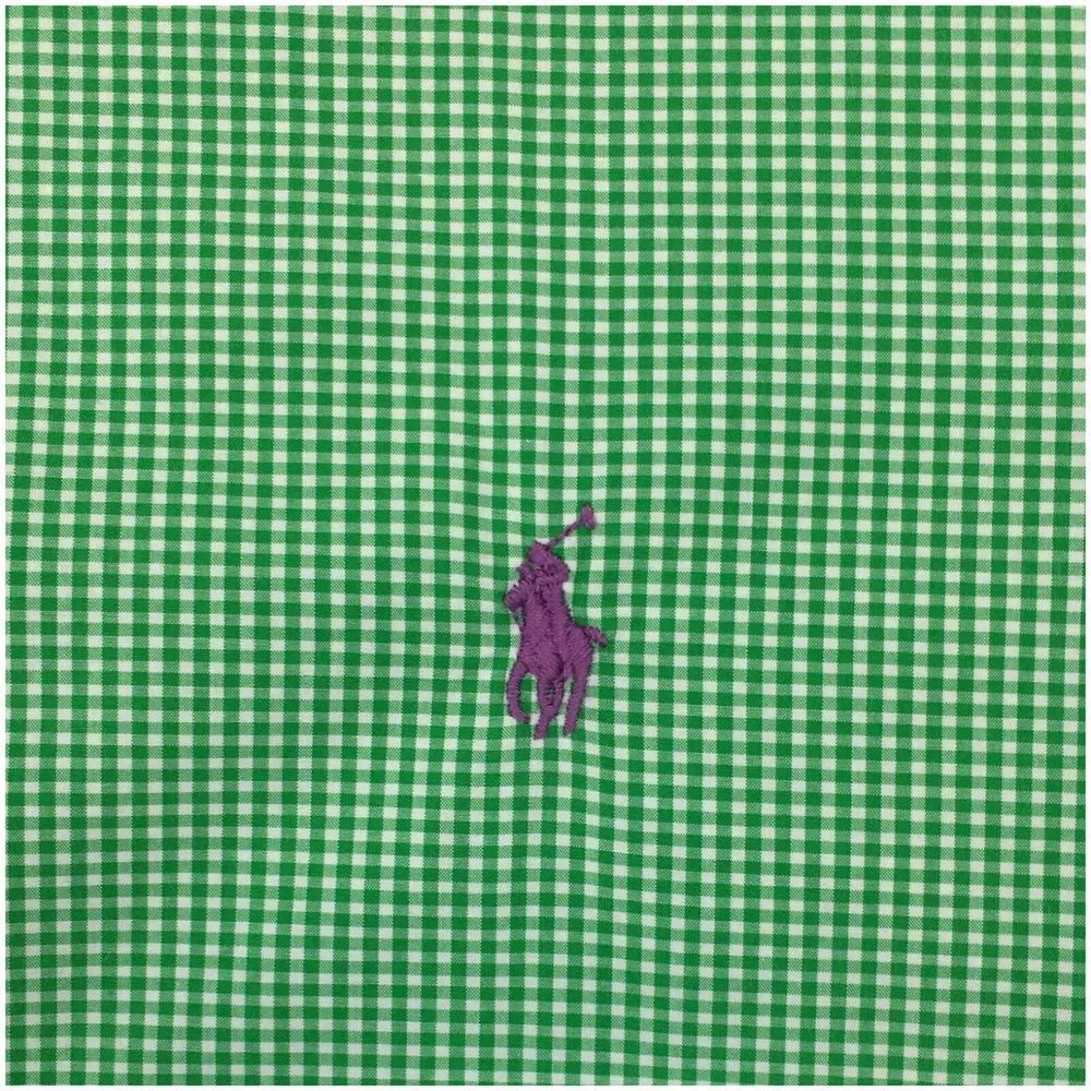 Ralph‎ Lauren Shirt Mens Size XL Green Tablecloth Oxford Classic Fit Cotton Pony